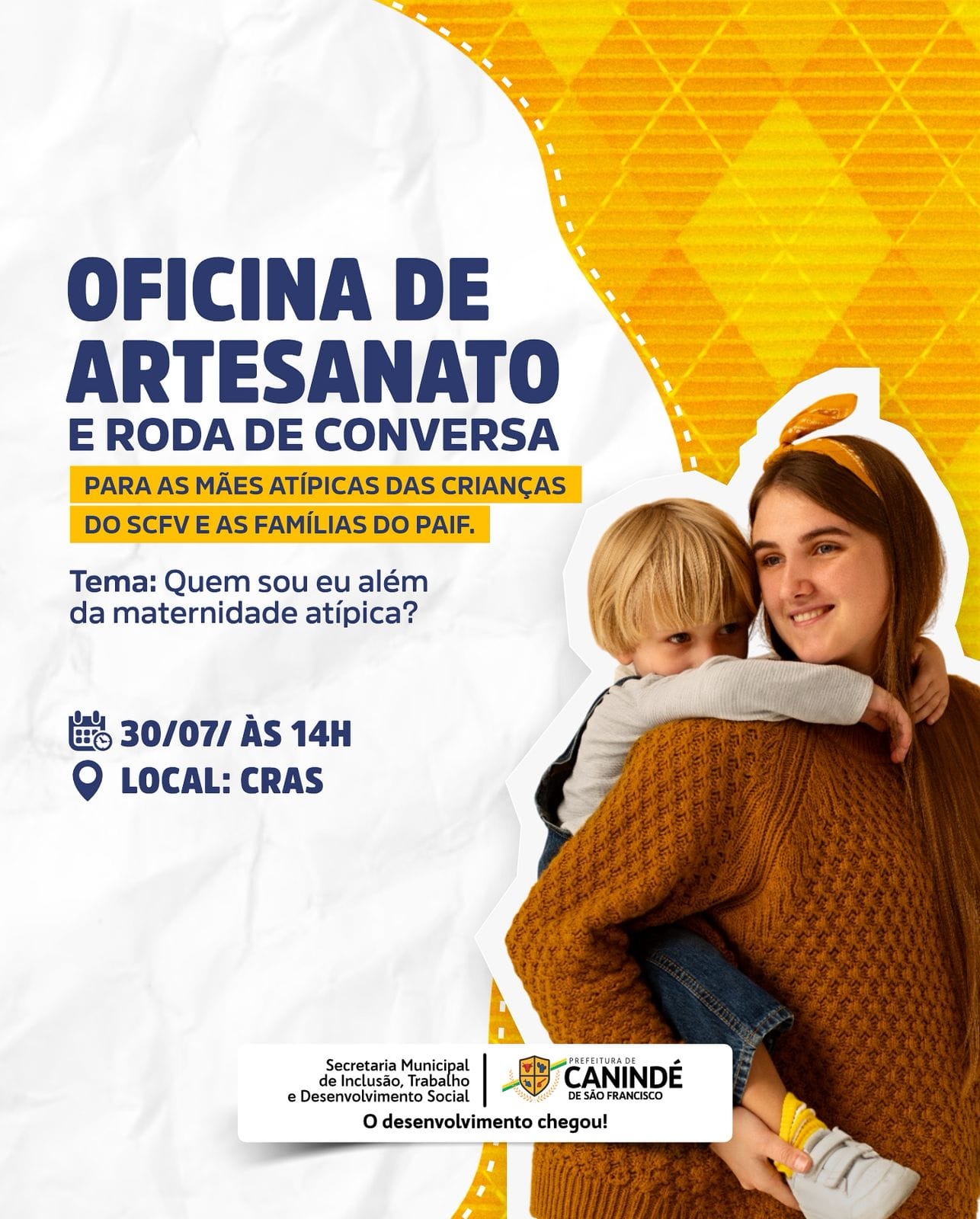 oficina de artesanato em caninde