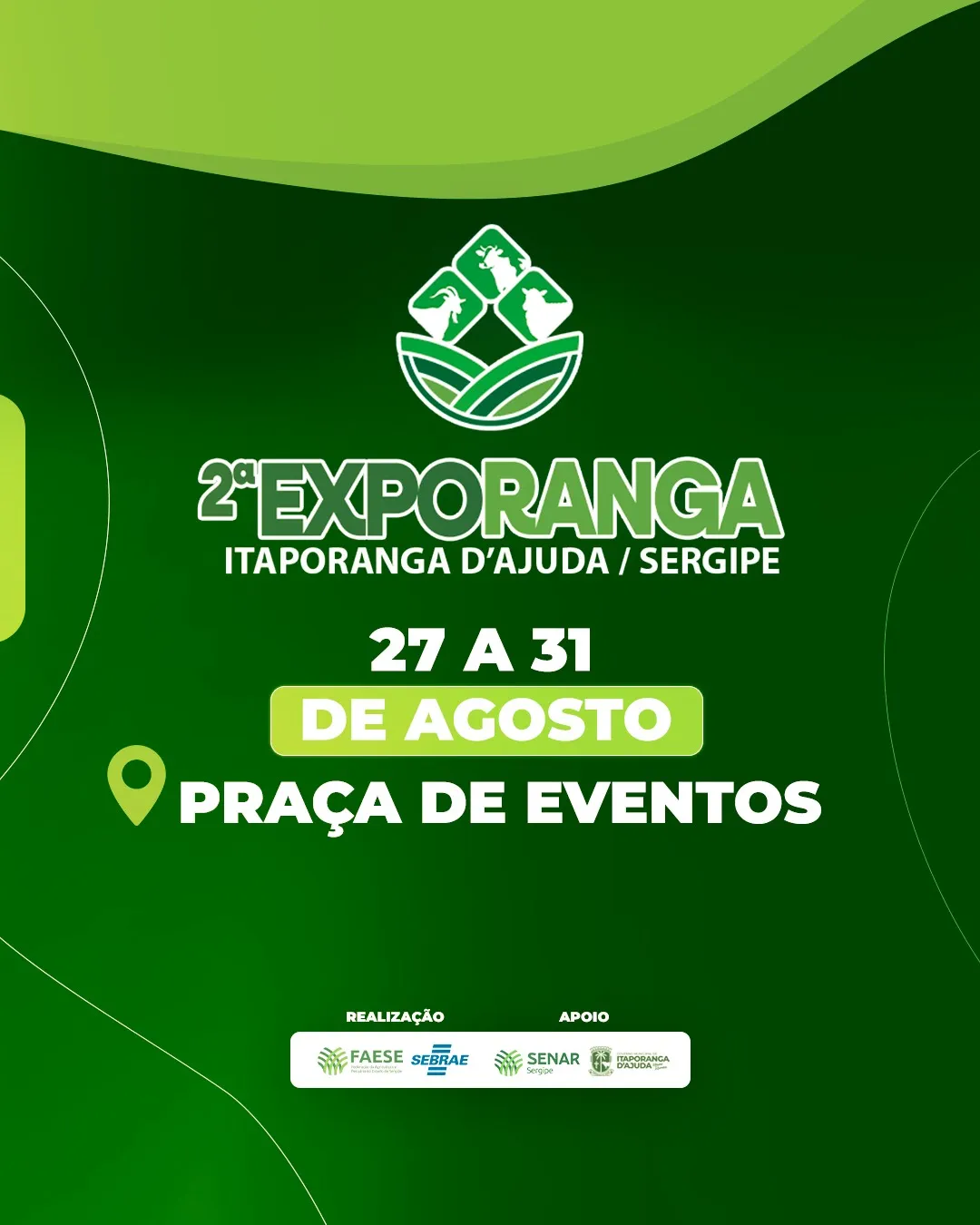 Itaporanga d’Ajuda se prepara para a 2ª Exporanga