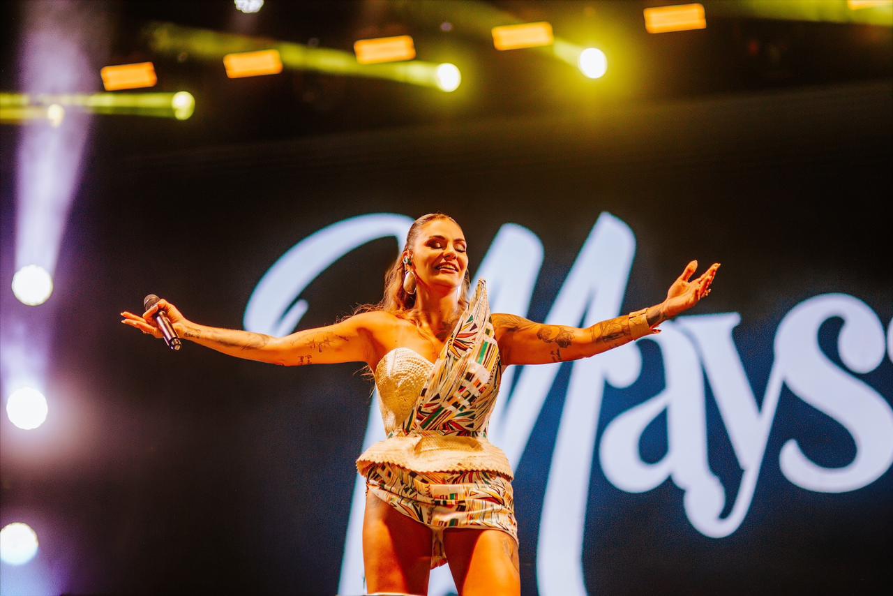 Maysa Reis vive noite inesquecivel