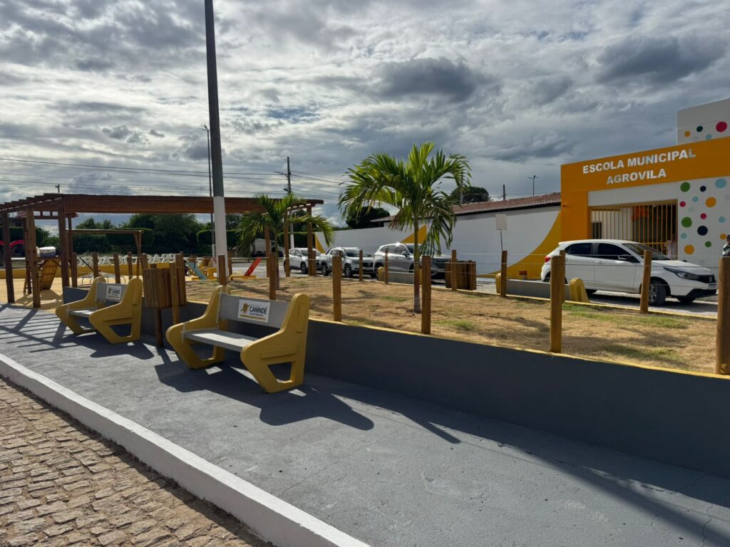 Canindé: Agrovila ganha novos espaços: escola e praça são reinauguradas e transformam a realidade da comunidade 9 Agrovila e Praca Mauricio Alves dos Santos 6