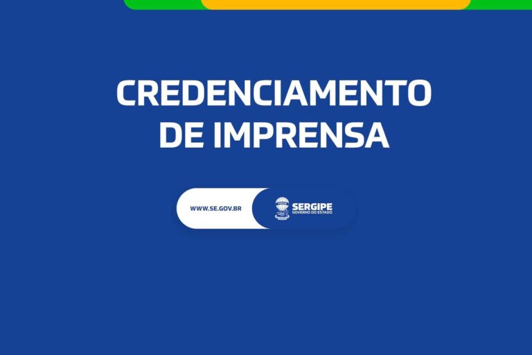 Credenciamento de imprensa Governo de Sergipe realiza a 3a edicao do Itabaiana Festival