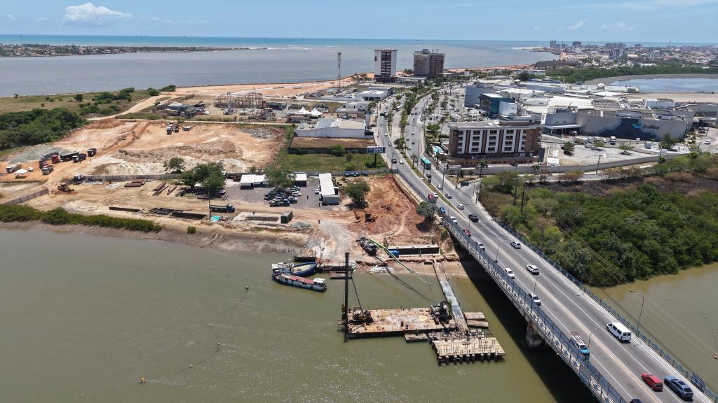 Aracaju inicia concretagem e obra da Ponte Godofredo atinge 60%
