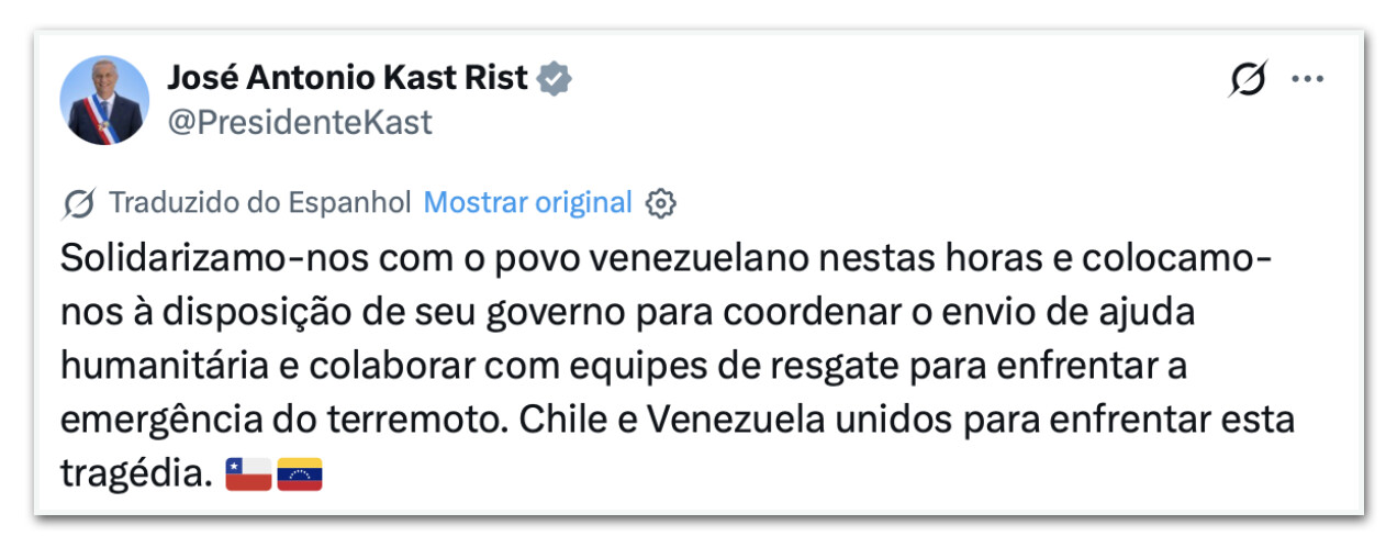 Venezuela sofre dois terremotos seguidos e tem 32 mortos e 700 feridos 9 tmpkgohukq7