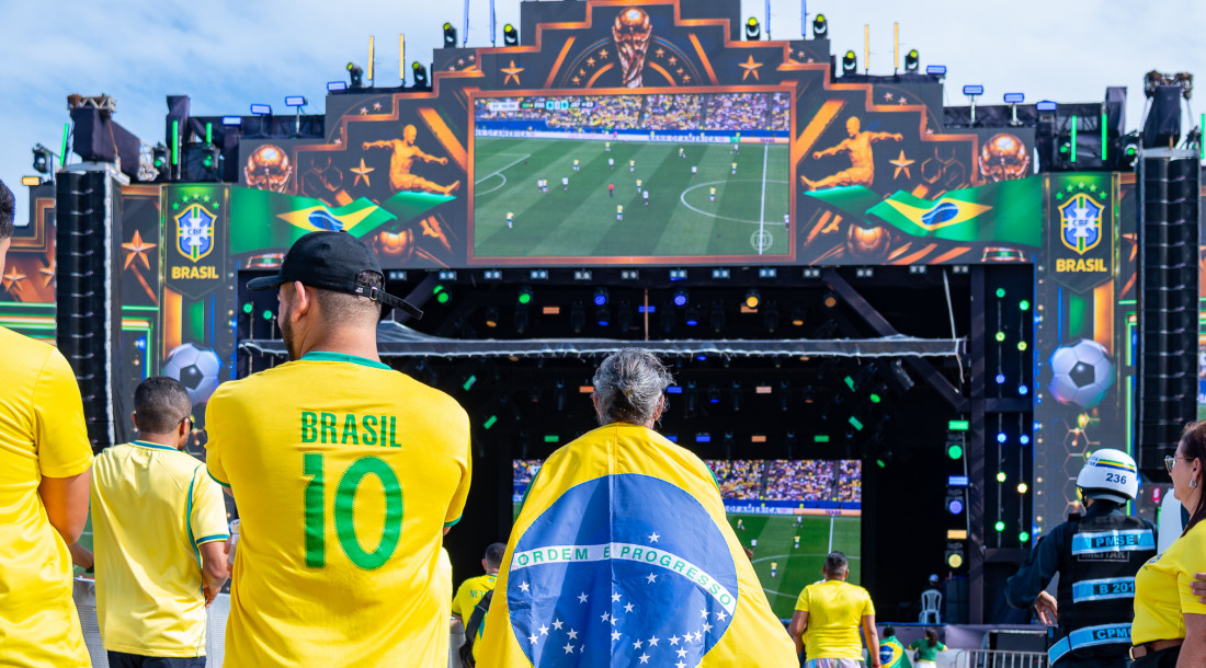 Arraiá do Povo reúne shows e jogo do Brasil no domingo, 5