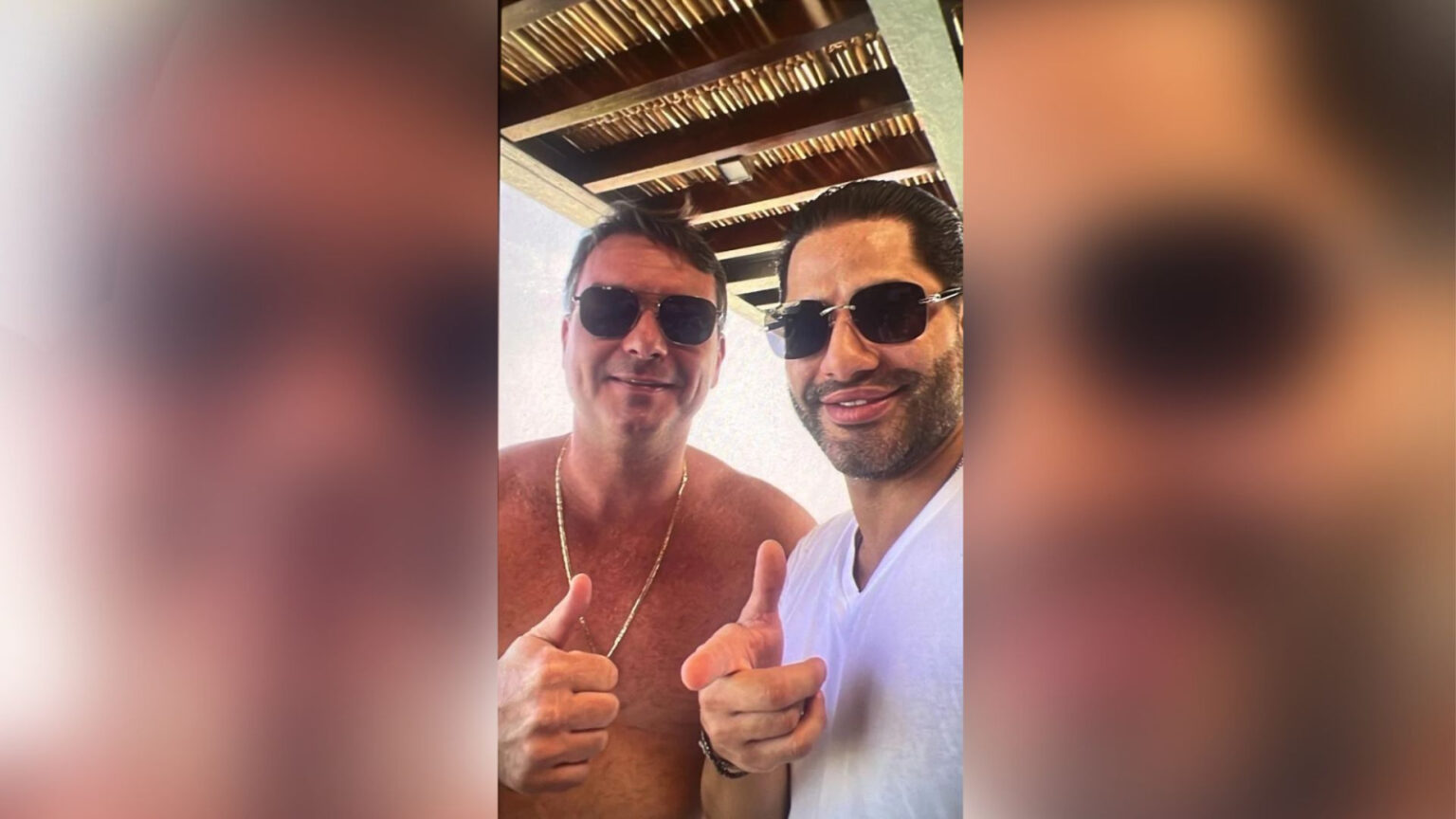 fl vio bolsonaro nega foto com suspeito investigado an lise 20260715