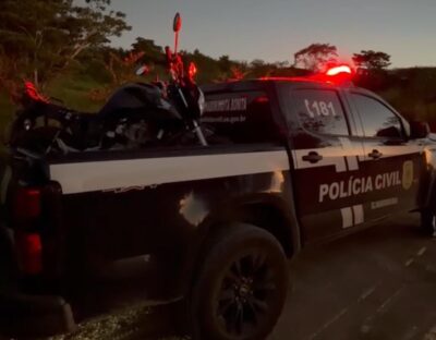 Operação mira roubos e fecha desmanche clandestino de motos em Riachuelo