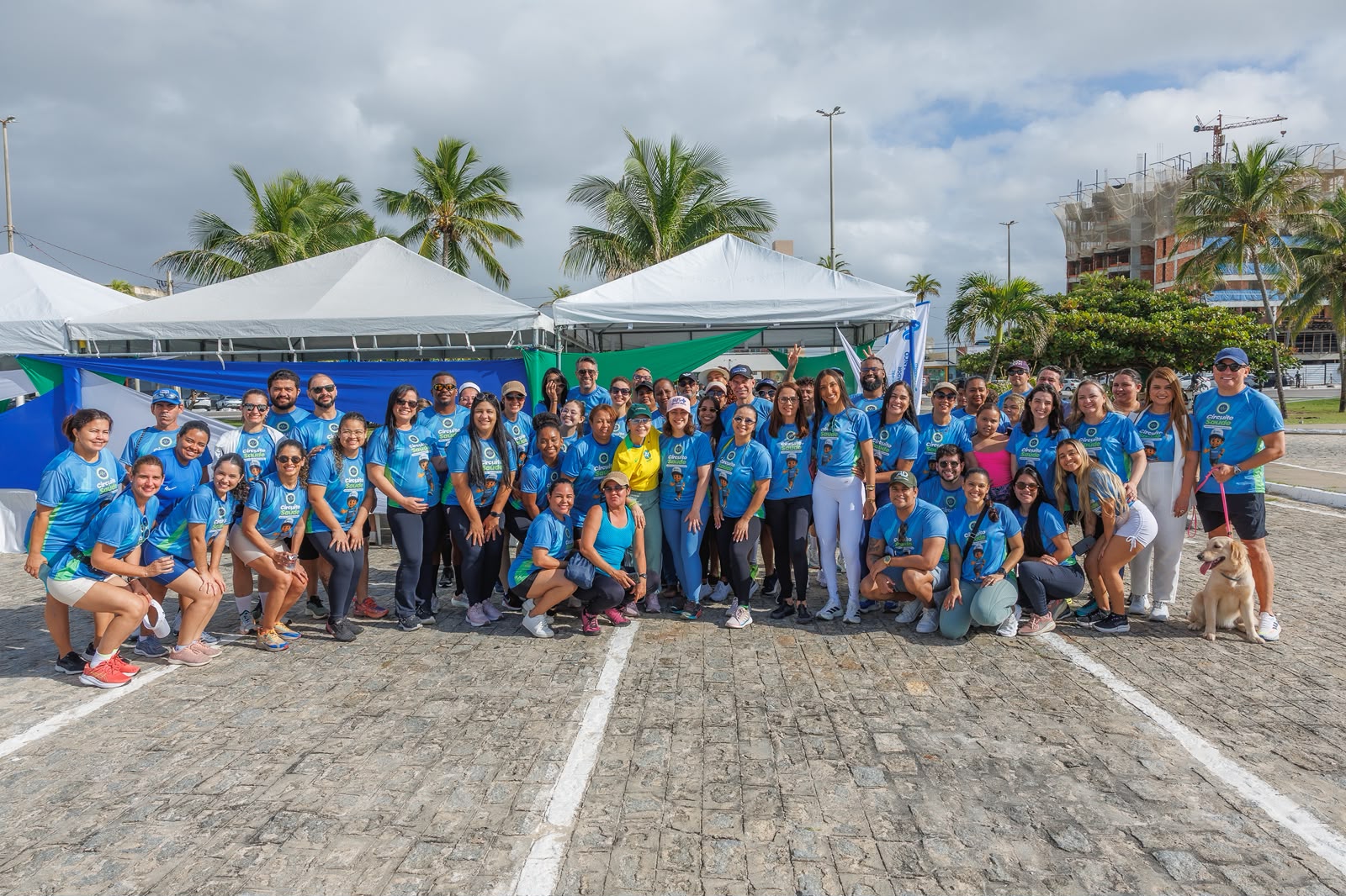 Prefeita Emília prestigia Circuito Saúde e reforça compromisso com quem cuida da população