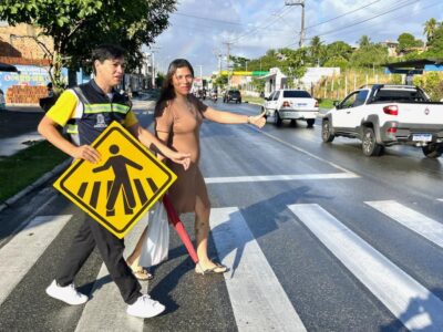 Aracaju terá ações educativas em faixas de pedestres nesta semana