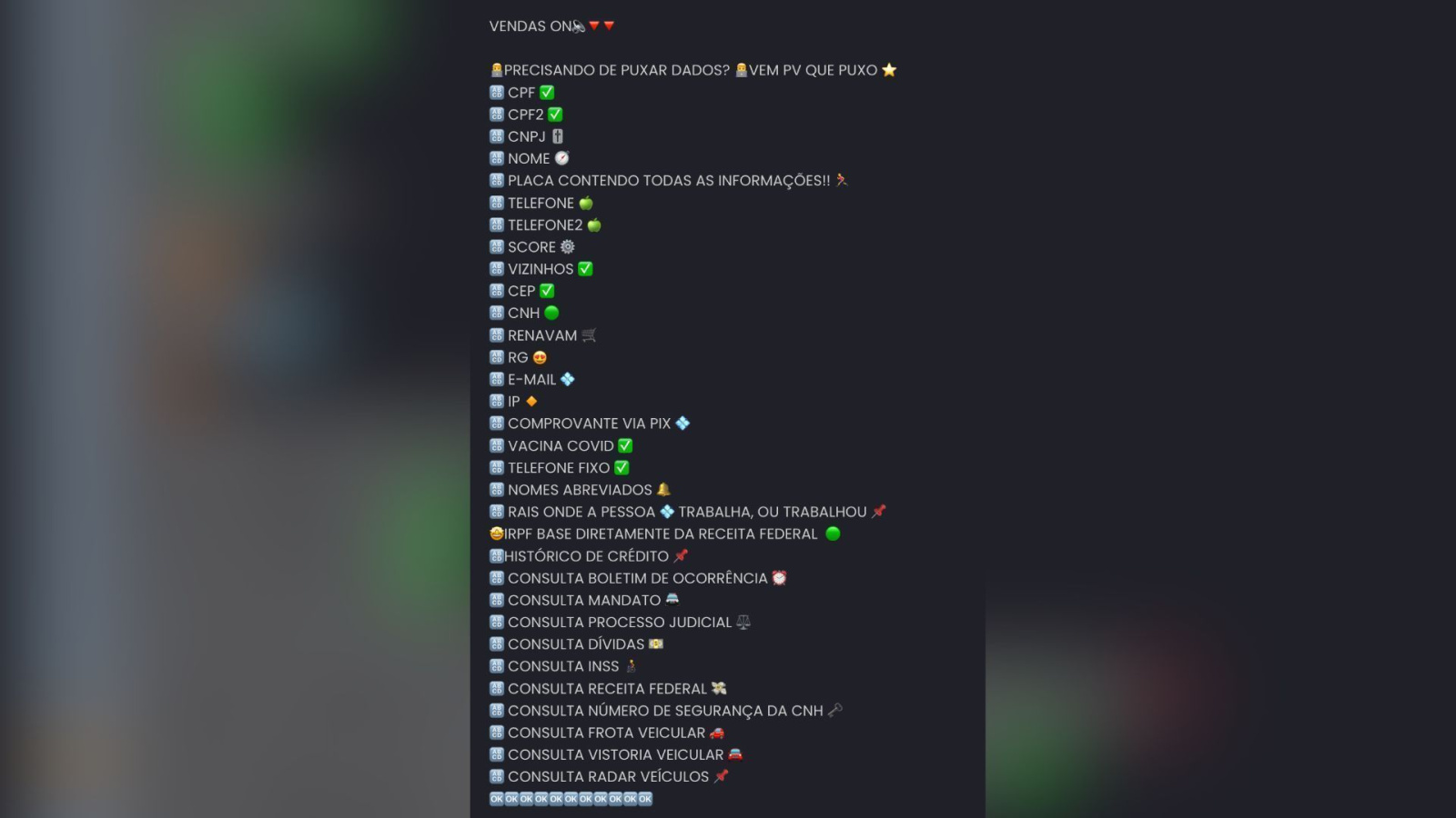 Criminosos usam dados vazados para aplicar golpes contra brasileiros