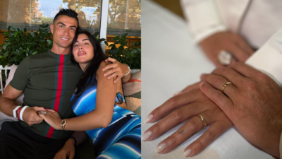 Cristiano Ronaldo oficializa união com Georgina após dez anos