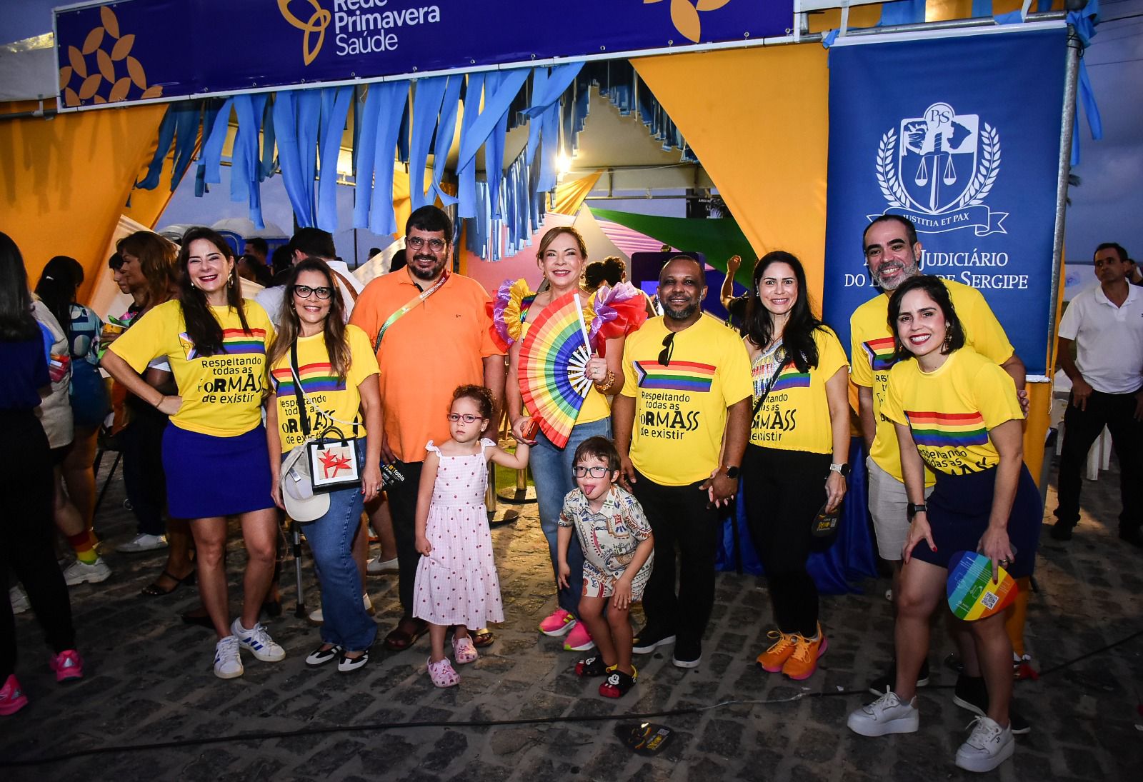 Presidente do TJSE reafirma compromisso do Judiciário com igualdade e dignidade 3 Desembargadora Iolanda Guimarães, presidente do TJSE, durante evento na Orla da Atalaia, em Aracaju