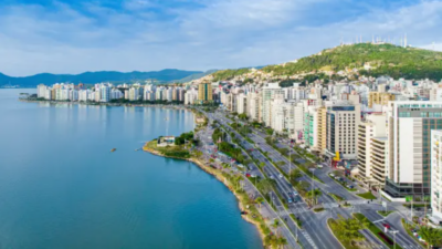 Frente fria leva chuva e queda de temperatura a Florianópolis no fim de semana