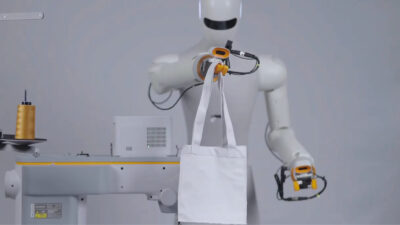 Indústria têxtil testa robô com IA para elevar produtividade no Brasil