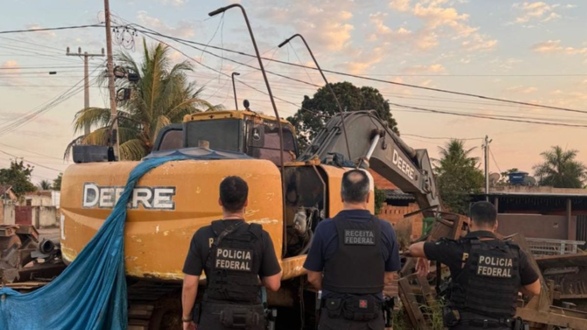 PF bloqueia R$ 3,5 milhões de suspeitos por ouro ilegal em Mato Grosso