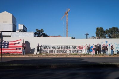 PM detém suspeito de vandalizar Embaixada dos EUA em Brasília
