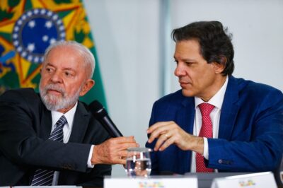 PT tenta usar força de Lula para reduzir vantagem de Tarcísio em São Paulo