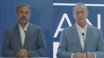 Segurança domina embate entre Elmano e Ciro no Ceará